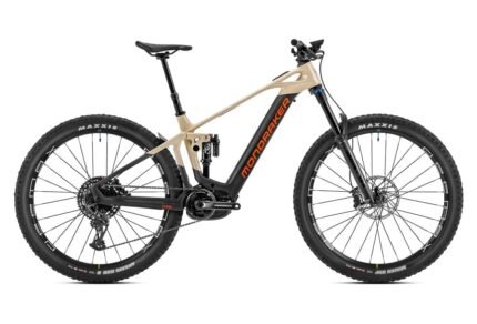 VTT Électrique Tout-Suspendu Mondraker Crafty Carbon R Sram GX/NX Eagle 12V 750 Wh 29″ Beige/Noir 2023