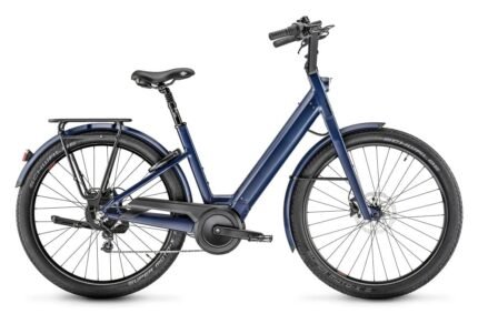 Vélo de Ville Électrique Moustache Lundi 27.5 Smart System Enviolo 27.5″ 625 Wh Bleu Nuit Mat