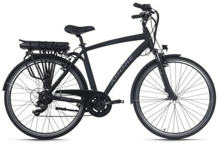 Vélo électrique Adore Versailles 28″ blanc cadre haut