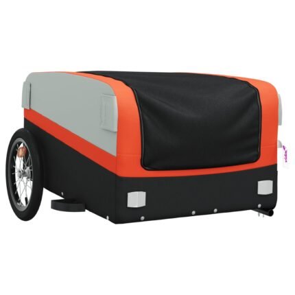 Remorque chariot transport de vélo 45 kg fer Orange 02_0044164