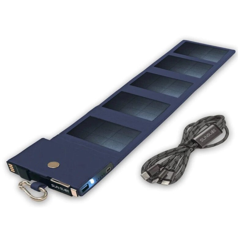 Chargeur solaire portable Photon 4'000 mAh - Sunslice