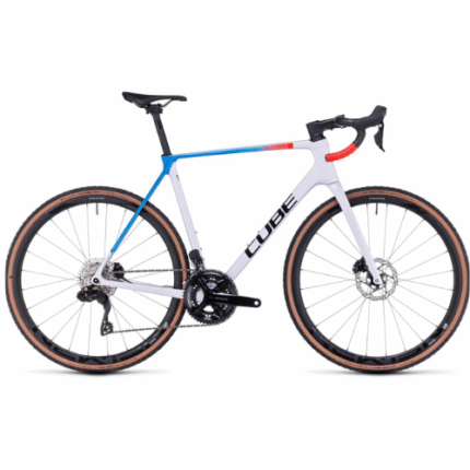 Cube Cross Race C:62 SLX teamline Vélos de cyclocross avec cadre Advanced Twin Mold Technology, Internal Cable Routing, Integrated Seat Post Clamp, Flat Mount Disc, AXH, 12x142mm