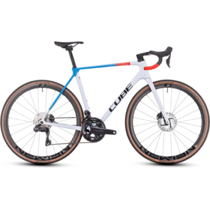 Cube Cross Race C:68X TE teamline Cyclocross Bike avec cadre C:68X® Monocoque Advanced Twin Mold Technology, Full Internal Cable Routing, Flat Mount Disc, 12x142mm, AXH