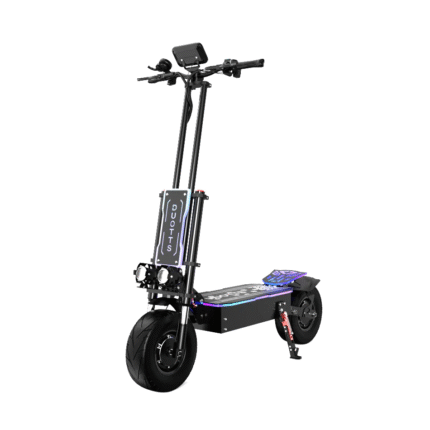 Trottinette électrique DUOTTS D99 6000W, 60V, Vitesse de 85 km/h, 13 Pouces,