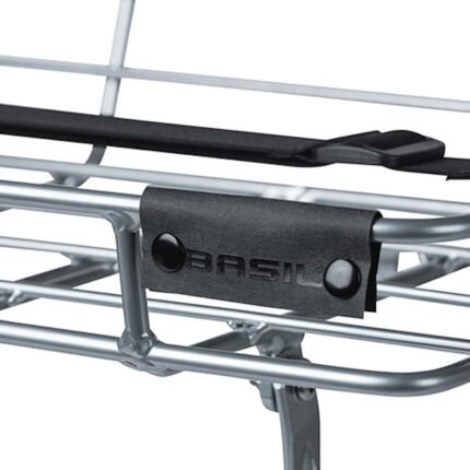 Porte-bagage avant aluminium avec rebords Portland Basil