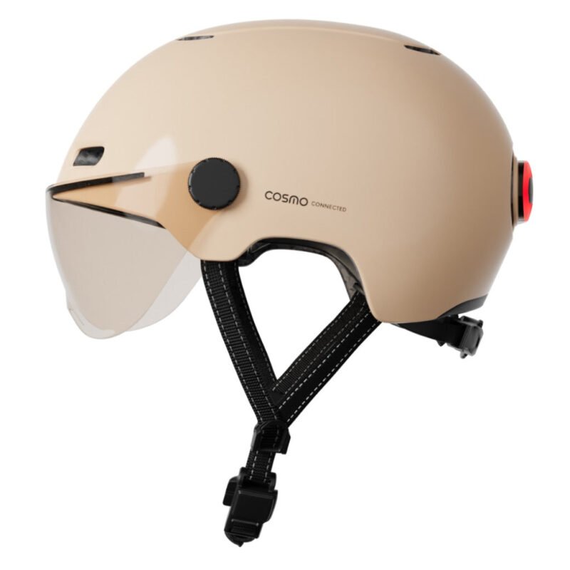 Casque vélo Fusion Cosmo Connected avec éclairage