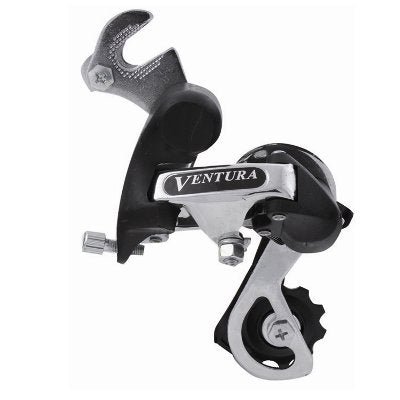Dérailleur vélo arrière chape courte 5-6-7 vitesses avec patte