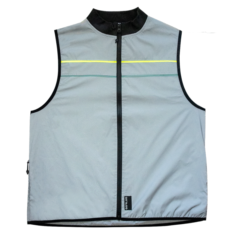 Gilet réfléchissant George GoFluo porté