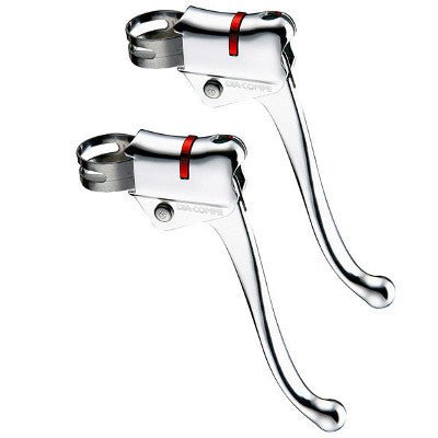 Leviers de frein vintage de vélo DC135 Dia-Compe couleur argent