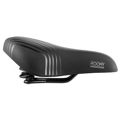 Selle de vélo homme confortable noire Roomy - Selle Royal